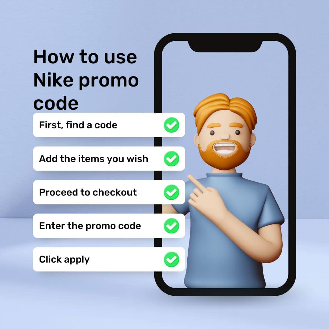 How to use the Nike promo code