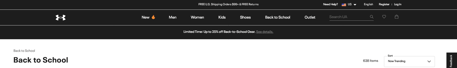Back to School under amourv