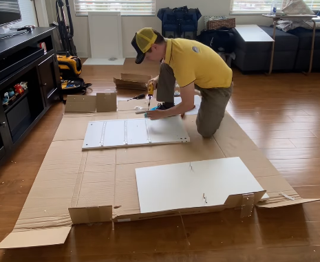 Wayfair product assembling