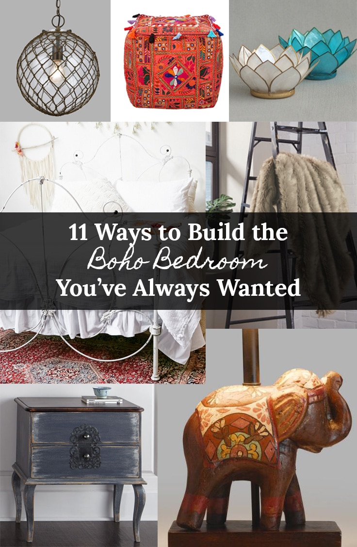 Boho-bedroom-pinterest-collage