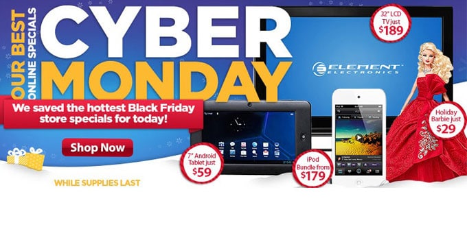 CYBER SUNDAY? WALMART PUSHES CYBER MONDAY SALES