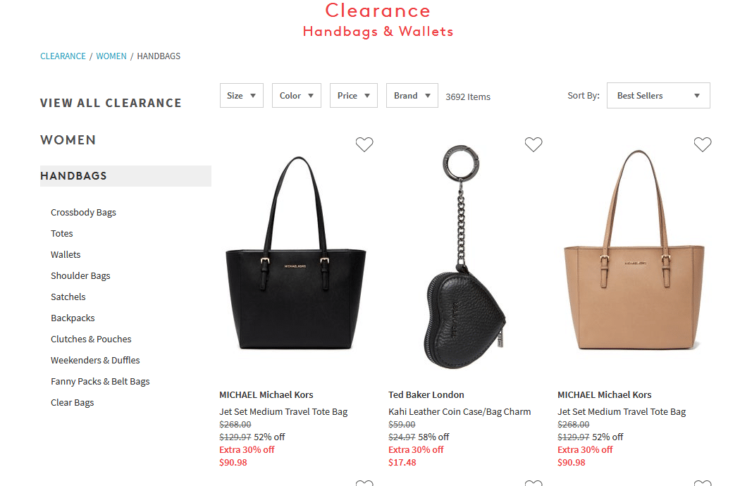 Clearance Nordstrom Rack