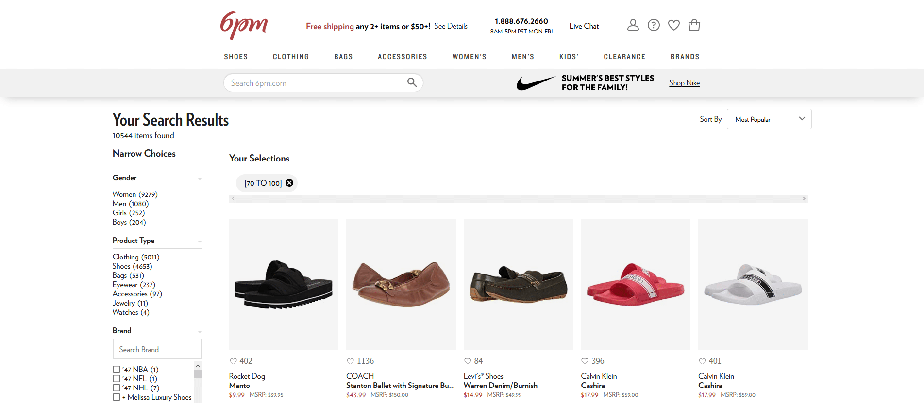 6pm discount shoes