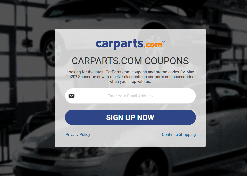 CarParts com Coupon