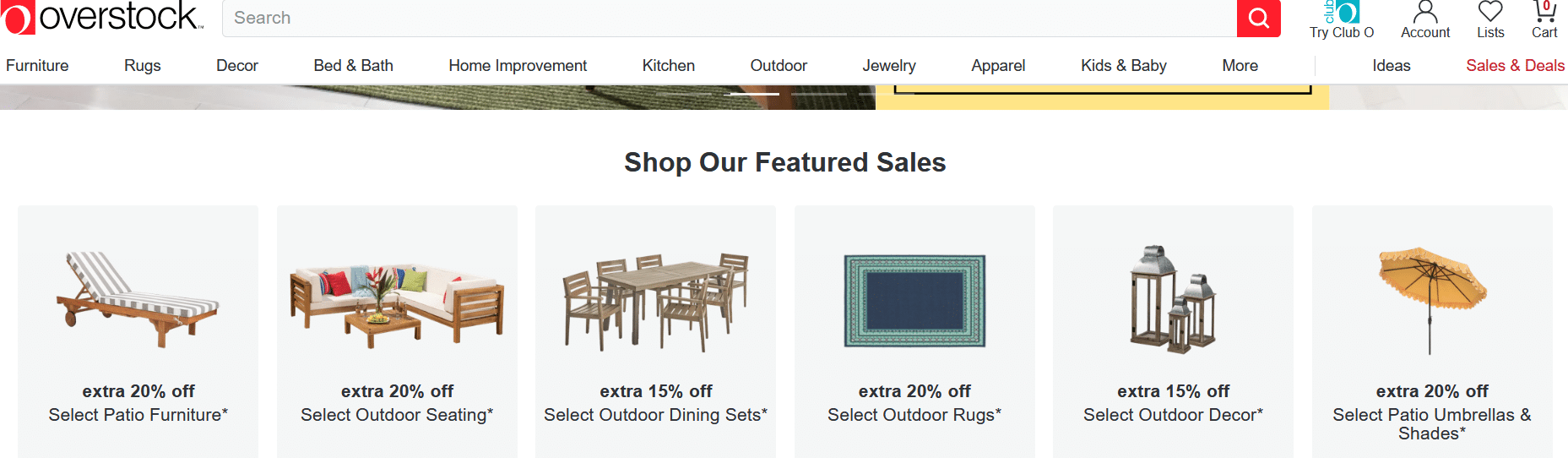 Overstock com Deals Online