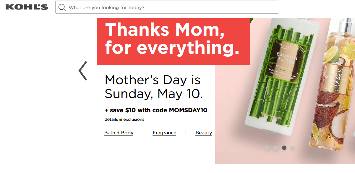 kohls save 10 code