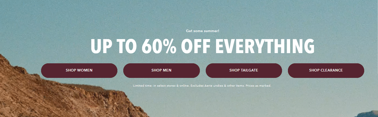 American Eagle Outfitters 60 off