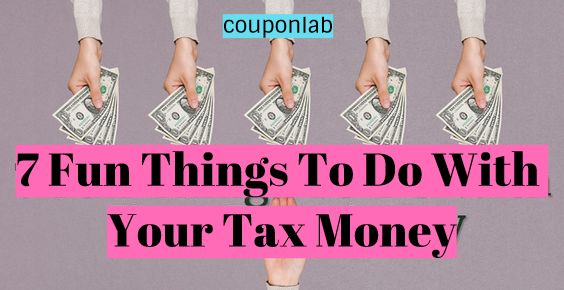 7 Fun Things To Do With Your Tax Money