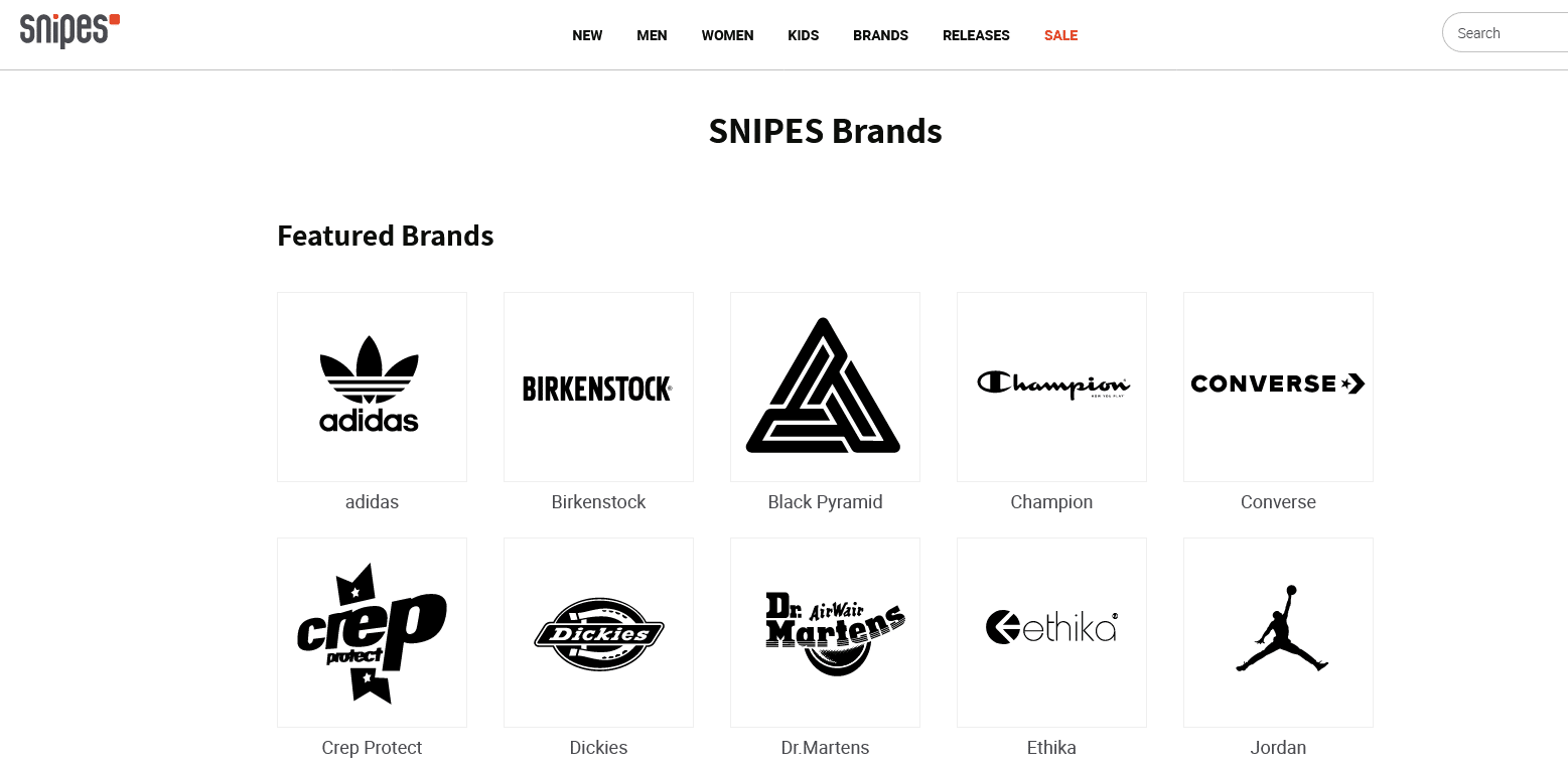 Brands Snipes USA