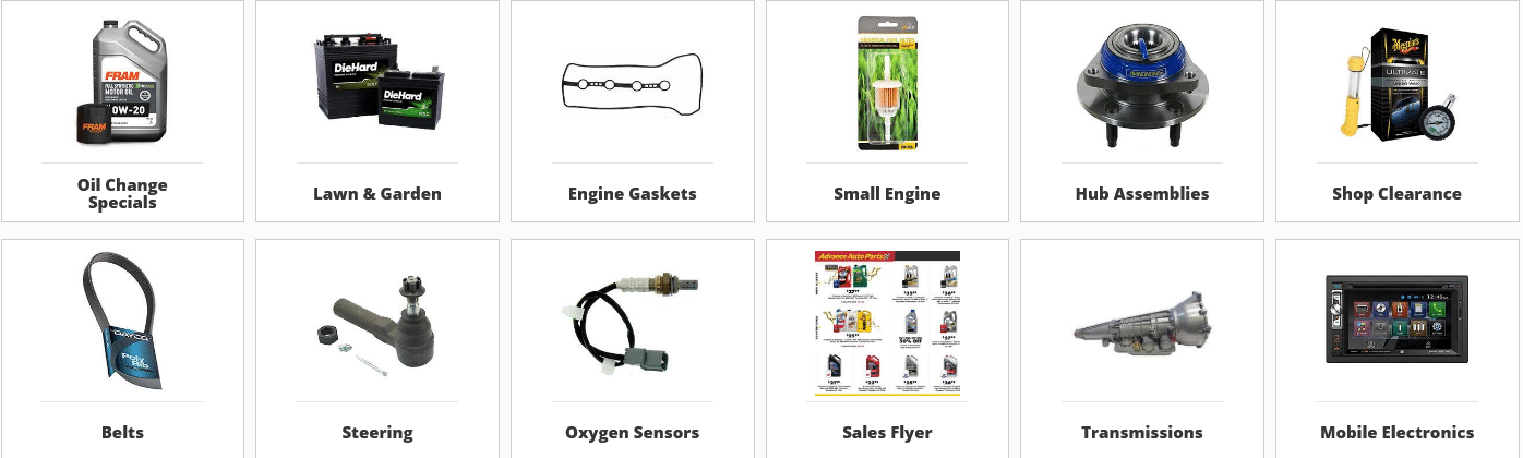 Advance Auto Parts all product