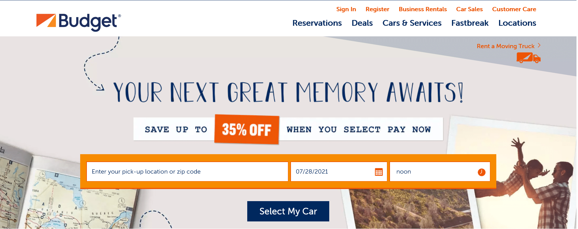 car rental budget coupon