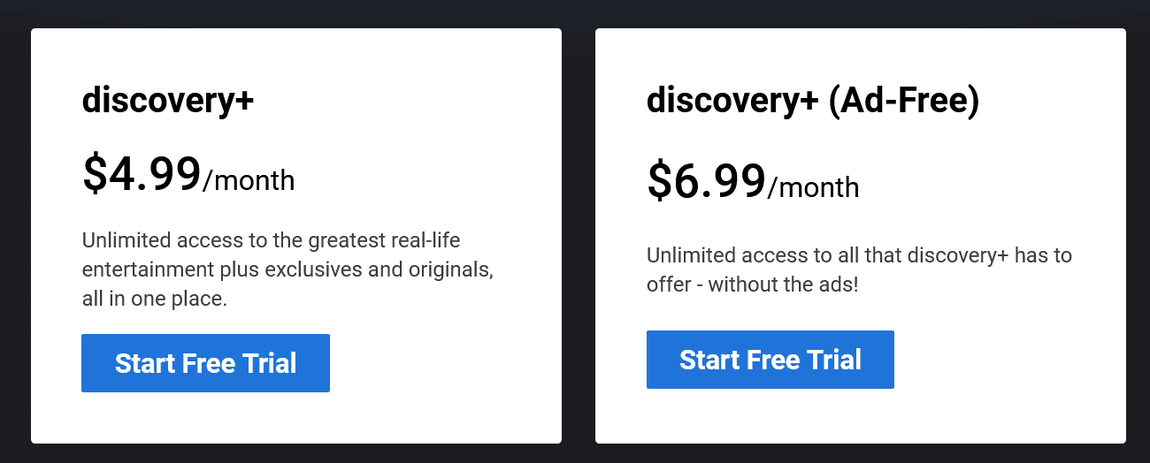 Discovery Plus  save