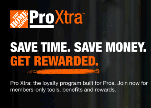 Pro Xtra Loyalty Program at The Home Depot