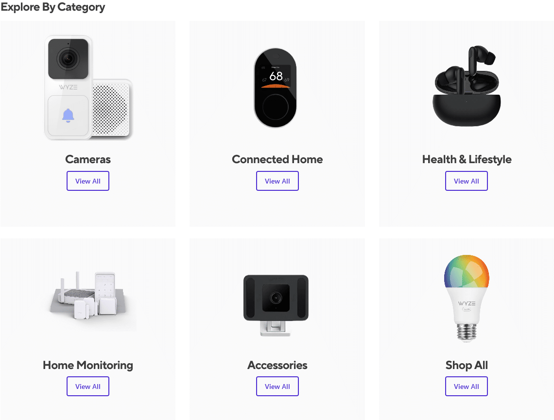 Wyze product Smart Home Devices