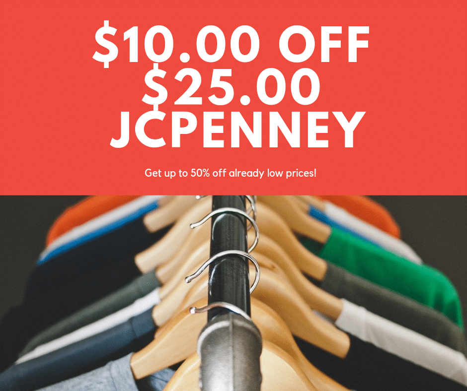 $25 JCPenney sale