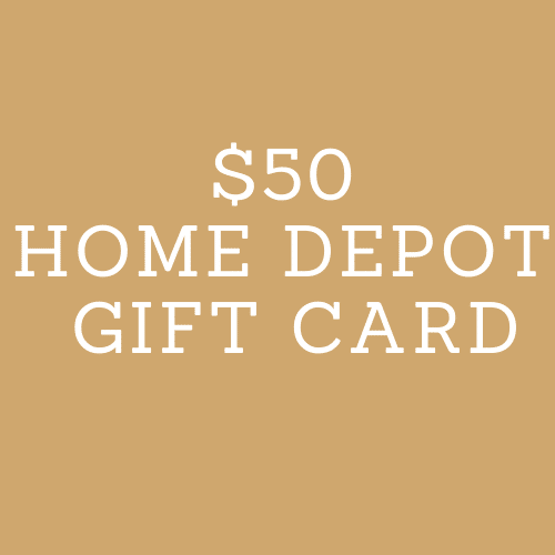 $50 Home Depot Gift Card