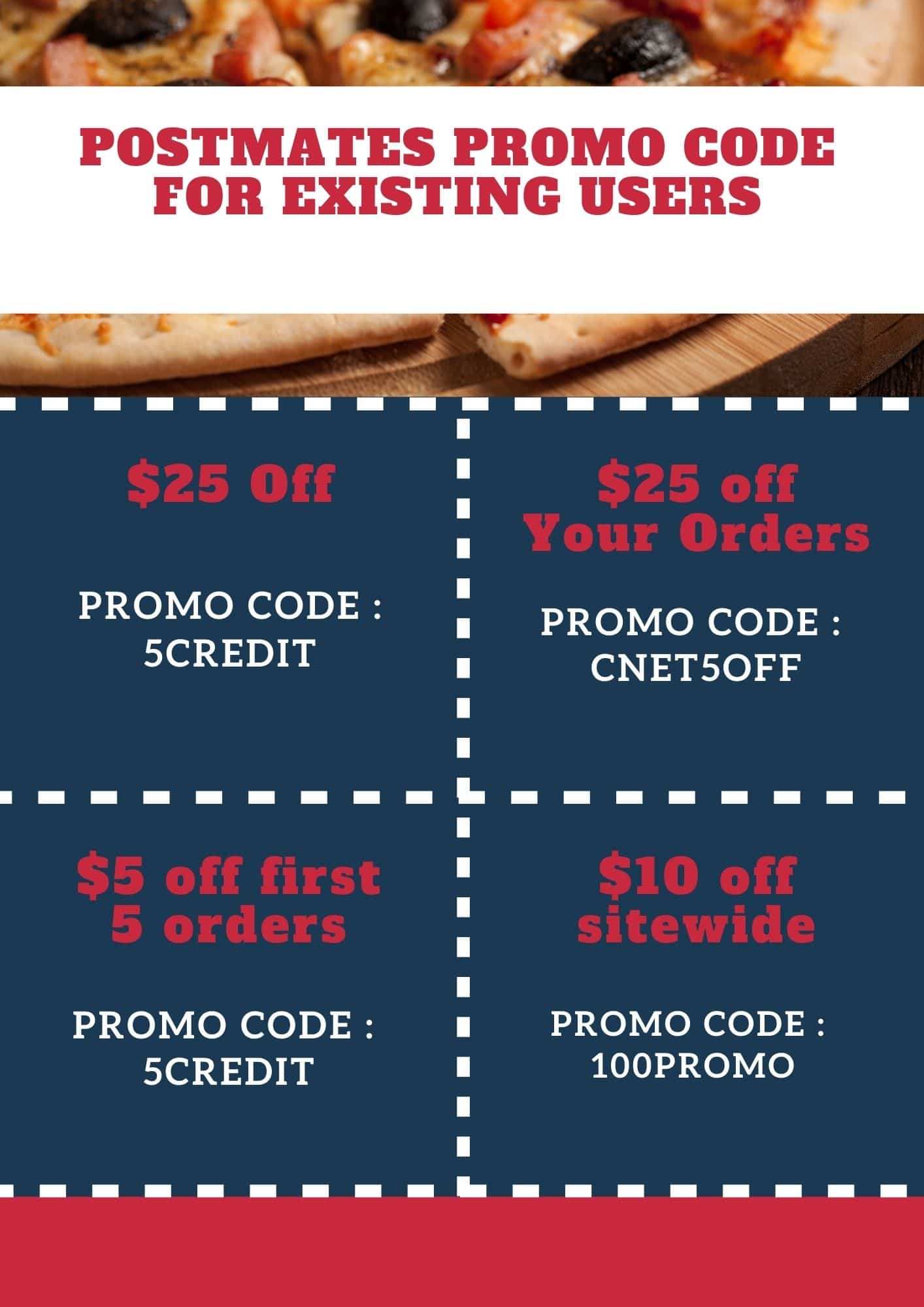 Postmates Promo Code for Existing Users