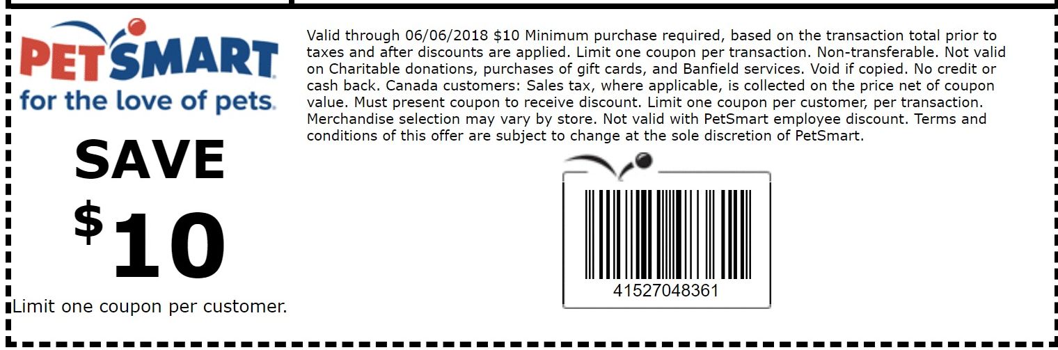 Petsmart Free Printable Coupon