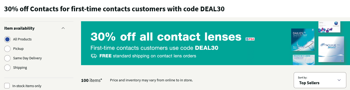 walgreens contacts coupon