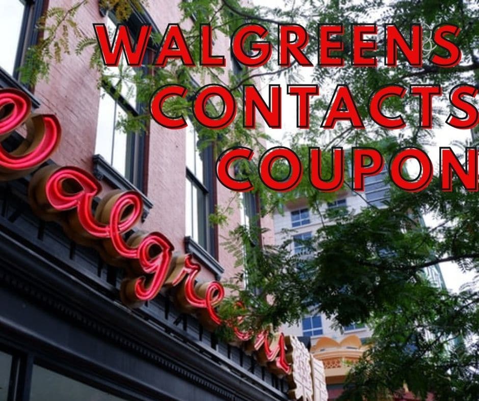 Walgreens Contacts Coupon