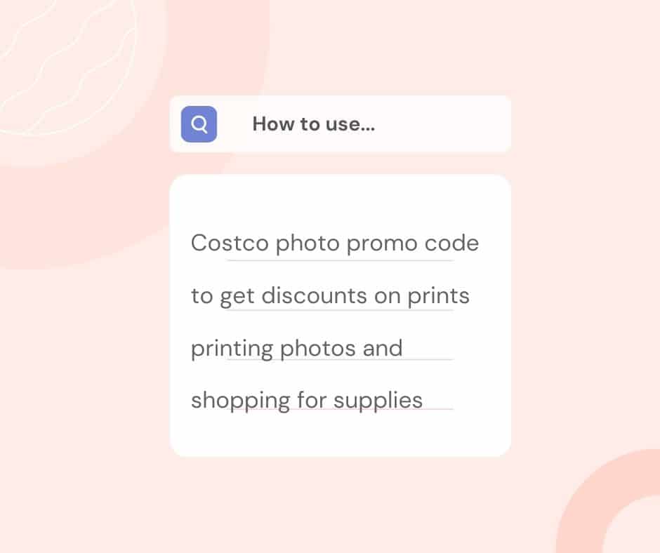How to use Costco's photo promo code to get discounts on prints(1)