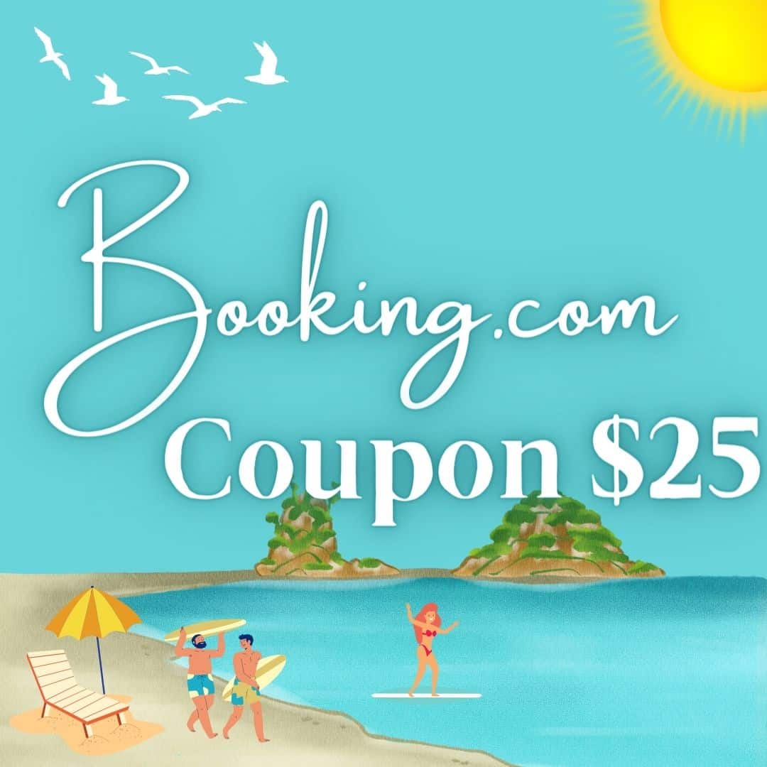 Booking.com Coupon $25