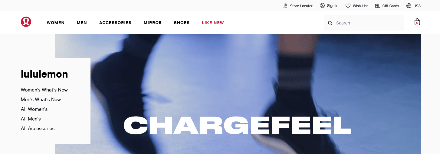 lululemon website