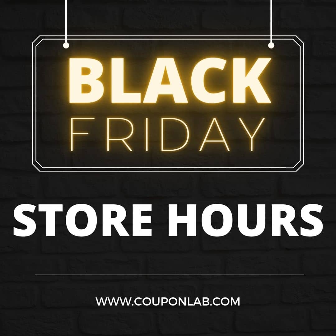 Black Friday Store Hours