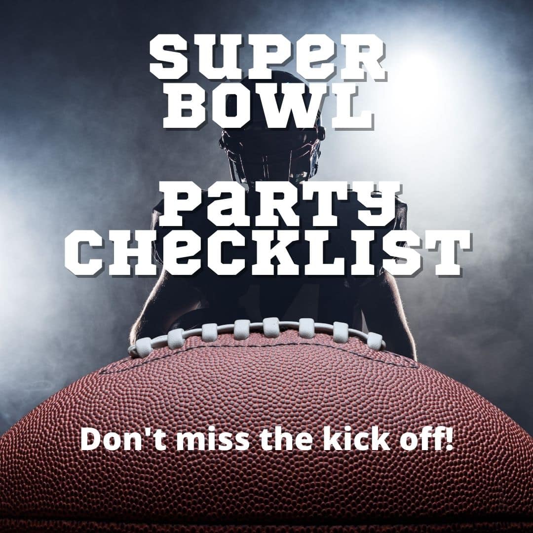 Super Bowl Party Checklist