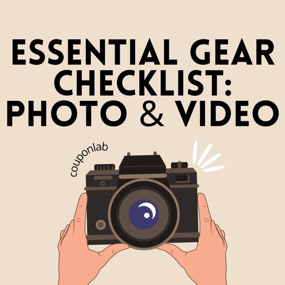 Essential Gear Checklist Photo & Video