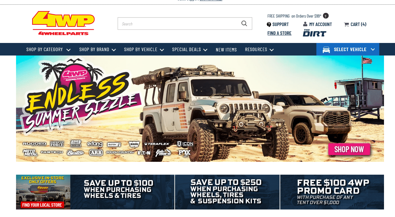 About 4 Wheel Parts