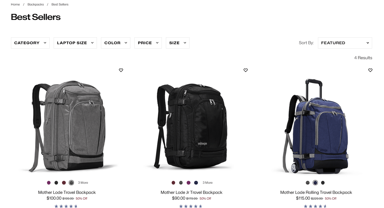 About eBags